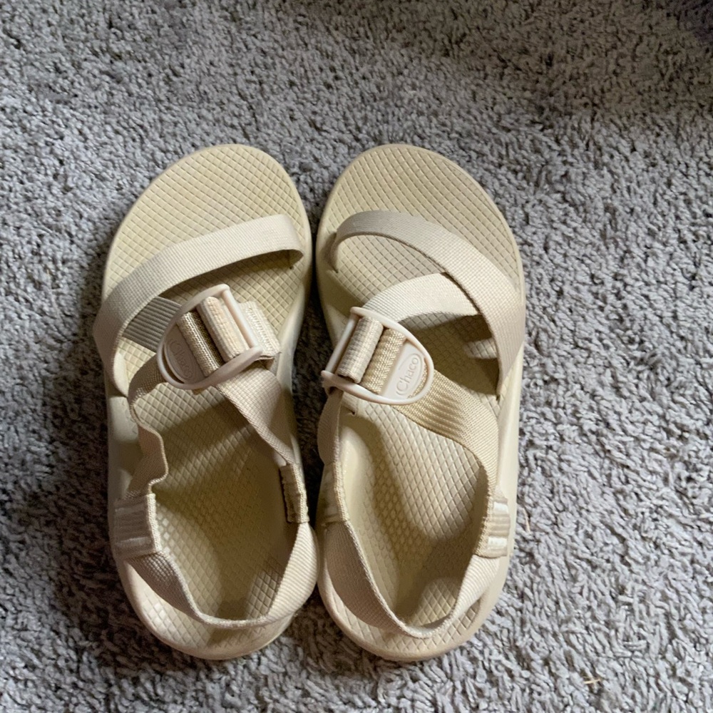 Chaco Beige Monochrome Sandals